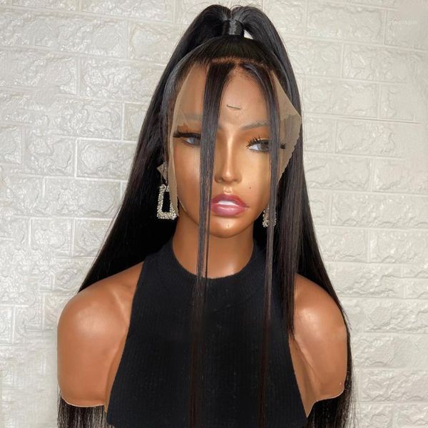 preplucked glueless black color lace front wig synthetic for women silky straight with baby hair daily wear wigs1
preplucked glueless black color lace front wig synthetic for women silky straight with baby hair daily wear wigs1
