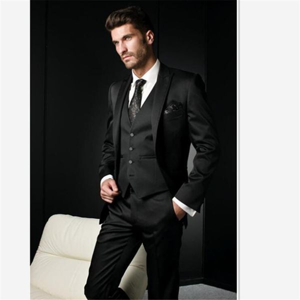 men's suits & blazers classic male smolking suit groom thin and culinary evening s for men etched black lapel tuxedo, White;black
men's suits & blazers classic male smolking suit groom thin and culinary evening s for men etched black lapel tuxedo, White;black