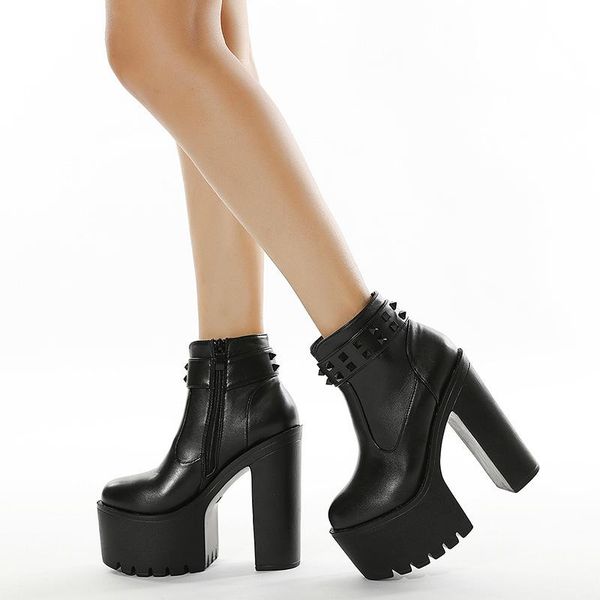 boots women ankle high heels shoes woman booties gladiator platform rivets warm shoe chaussures femme zapatos mujer sapato nh310, Black
boots women ankle high heels shoes woman booties gladiator platform rivets warm shoe chaussures femme zapatos mujer sapato nh310, Black