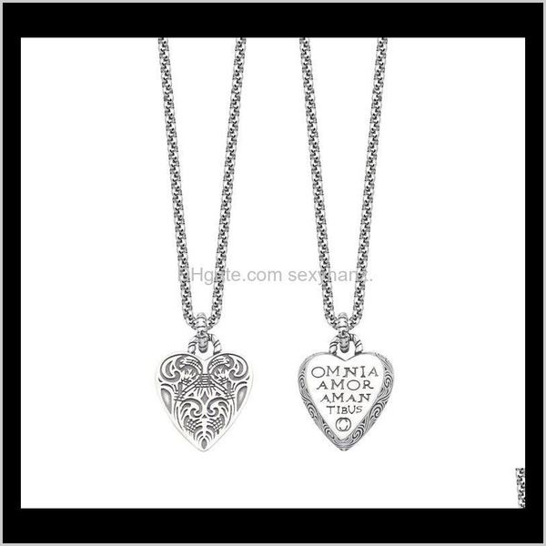 pendant & pendants drop delivery 2021 luxury designer jewelry women heart necklace aurous antique sier double side with letters couple neckl, Silver
pendant & pendants drop delivery 2021 luxury designer jewelry women heart necklace aurous antique sier double side with letters couple neckl, Silver