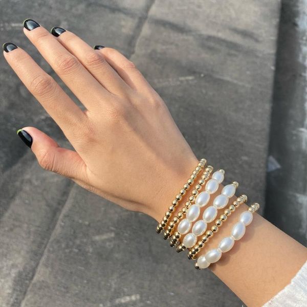 beaded, strands 6pcs/set vintage gold sliver color ccb bead ball bracelets simulated pearl beaded stretchable elastic bracelet for women jew, Black
beaded, strands 6pcs/set vintage gold sliver color ccb bead ball bracelets simulated pearl beaded stretchable elastic bracelet for women jew, Black