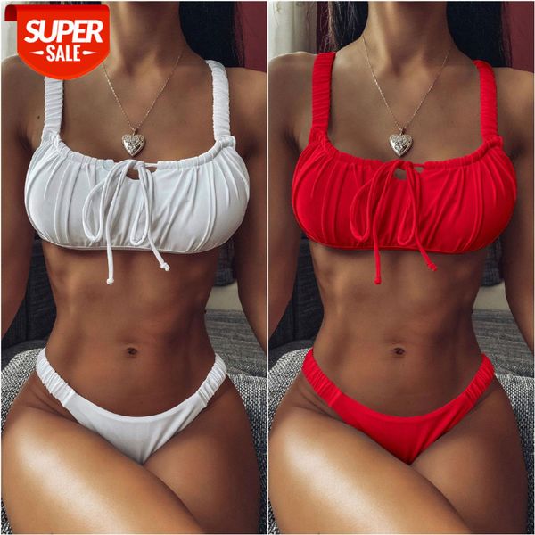 bathing suits women's split swimsuit pleated lace bikini 9323 #qy89, White;black 
bathing suits women's split swimsuit pleated lace bikini 9323 #qy89, White;black