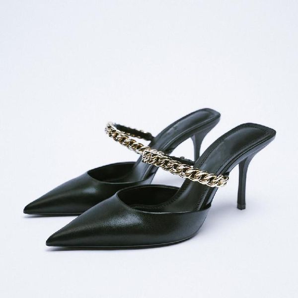 slippers shoes woman 2021 heels shallow high thin pu slides rubber super high-heeled lady ladies', Black
slippers shoes woman 2021 heels shallow high thin pu slides rubber super high-heeled lady ladies', Black