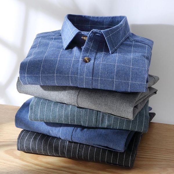 men's casual shirts ysmm men fashion spring autumn flannel classic striped trendy gentlemen urban chic pocket multi-colors lapel, White;black
men's casual shirts ysmm men fashion spring autumn flannel classic striped trendy gentlemen urban chic pocket multi-colors lapel, White;black
