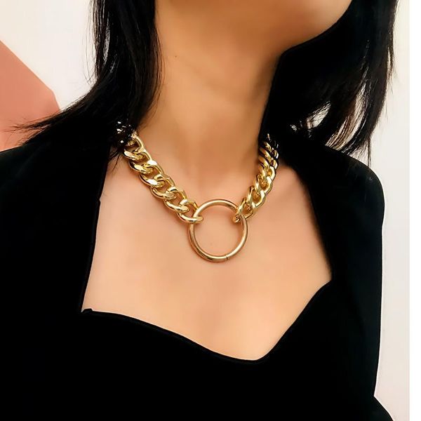pendant necklaces fashion short necklace punk style charm round chain decor accessories jewelry gift for women choker, Silver
pendant necklaces fashion short necklace punk style charm round chain decor accessories jewelry gift for women choker, Silver