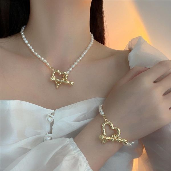charm bracelets lovoacc elegant natural freshwater pearl beaded for women ladies gold color love heart ot clasp accessories, Golden;silver
charm bracelets lovoacc elegant natural freshwater pearl beaded for women ladies gold color love heart ot clasp accessories, Golden;silver