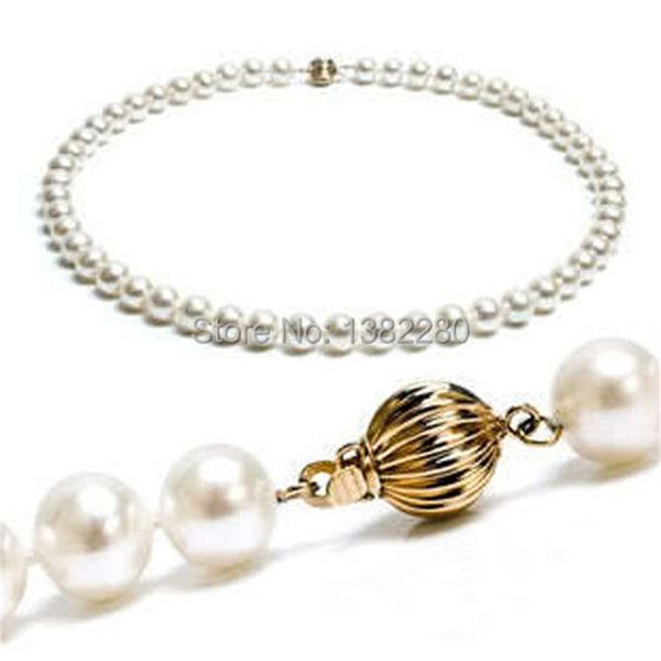 fashion 8-8.5mm white pearl necklace 18inch diy handmade women jewelry making design whole and retail, Silver
fashion 8-8.5mm white pearl necklace 18inch diy handmade women jewelry making design whole and retail, Silver