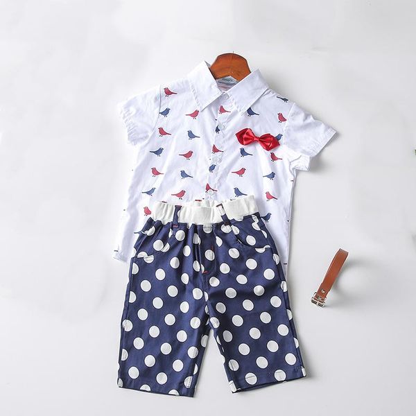 clothing sets 2021 boys summer clothes kids outfits cartoon print lapel shirt + shorts belt 3 piece boy suit, White
clothing sets 2021 boys summer clothes kids outfits cartoon print lapel shirt + shorts belt 3 piece boy suit, White