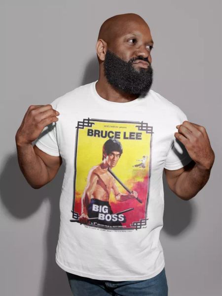 bruce lee enter the dragon poster ideal gift cool tee karate movie 70s 80, White;black
bruce lee enter the dragon poster ideal gift cool tee karate movie 70s 80, White;black