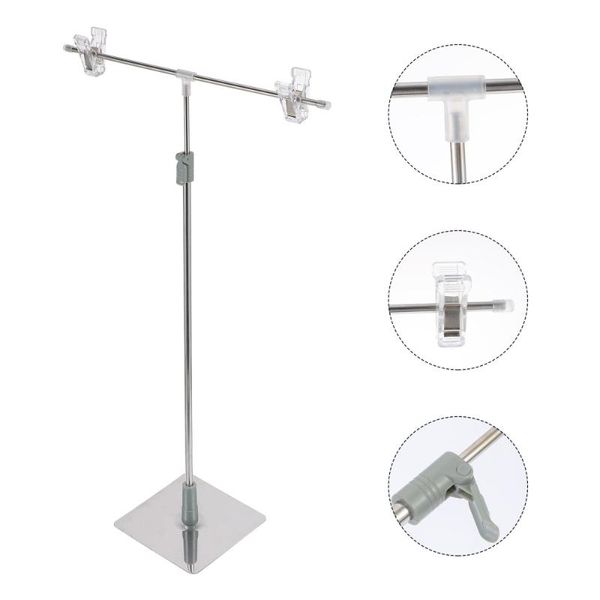 frames 1 set adjustable poster rack stainless steel t-shaped advertisement stand random style
frames 1 set adjustable poster rack stainless steel t-shaped advertisement stand random style