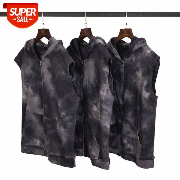 ins dark tie-dye destruction waistcoat hooded cardigan men and women hip-hop loose sleeveless sweater #di4q, Black
ins dark tie-dye destruction waistcoat hooded cardigan men and women hip-hop loose sleeveless sweater #di4q, Black