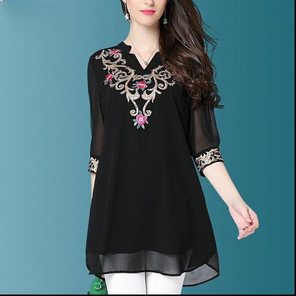 spring autumn style womens shirt v neck half sleeve solid color embroidery korean oversize loose dd9038, White
spring autumn style womens shirt v neck half sleeve solid color embroidery korean oversize loose dd9038, White