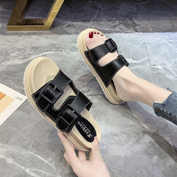 shoes slippers flat luxury slides slipers women platform low designer summer 2021 pu rubber fashion basic ladies', Black
shoes slippers flat luxury slides slipers women platform low designer summer 2021 pu rubber fashion basic ladies', Black