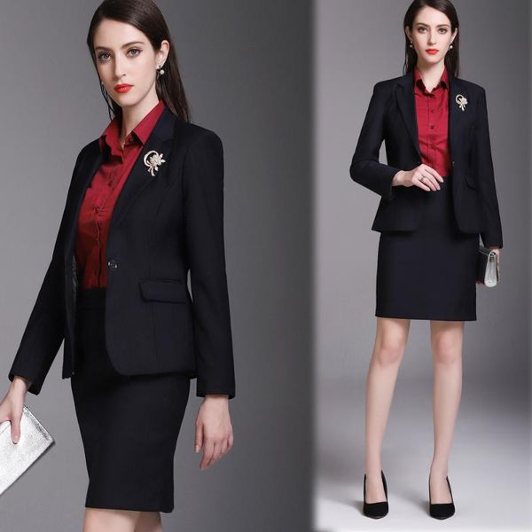 two piece dress korean autumn professional clothes for women pants suits work 2 set business, White
two piece dress korean autumn professional clothes for women pants suits work 2 set business, White
