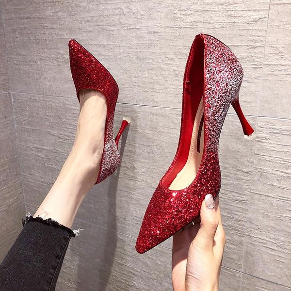 women's shoes high heels shallow mouth wedding pointed toe ladies classic dress, Black
women's shoes high heels shallow mouth wedding pointed toe ladies classic dress, Black
