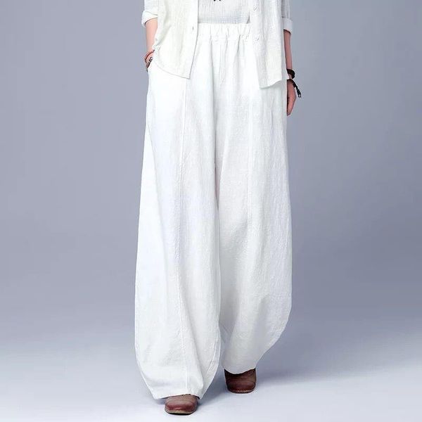 plus size cotton summer womens capris elastic waist loose casual white pocket linen trousers 6xl 7xl, Black;white
plus size cotton summer womens capris elastic waist loose casual white pocket linen trousers 6xl 7xl, Black;white