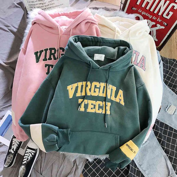 oversized women's hoodies more thick letter warmer sweater vest with harajuku cordon pink sweatshirt of young korean women, Black
oversized women's hoodies more thick letter warmer sweater vest with harajuku cordon pink sweatshirt of young korean women, Black