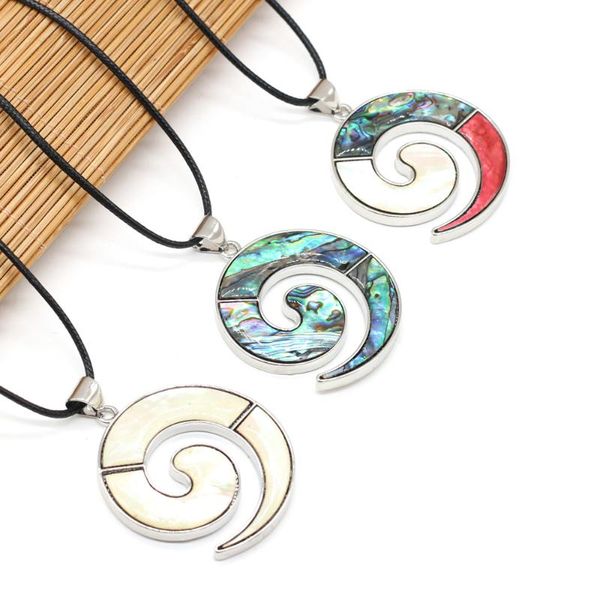 pendant necklaces natural abalone shell necklace charms circle for jewelry diy gift length 55+5cm size 40x50mm, Silver
pendant necklaces natural abalone shell necklace charms circle for jewelry diy gift length 55+5cm size 40x50mm, Silver