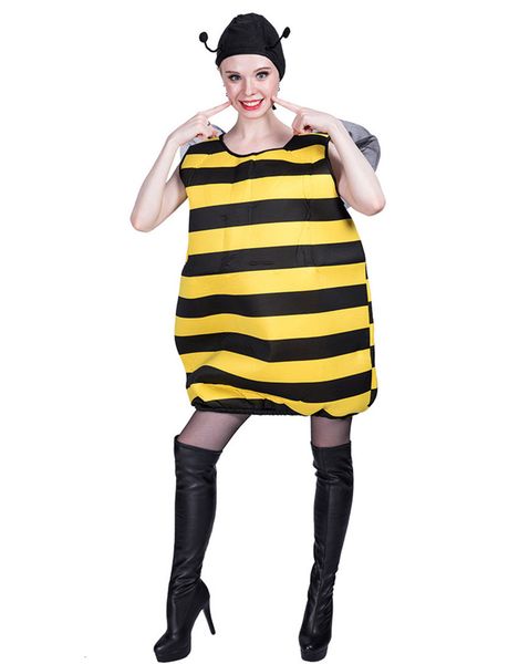 theme costume halloween cosplay cute bee sleeveless black and yellow s casual festival funny stage s amoc, Black;red
theme costume halloween cosplay cute bee sleeveless black and yellow s casual festival funny stage s amoc, Black;red