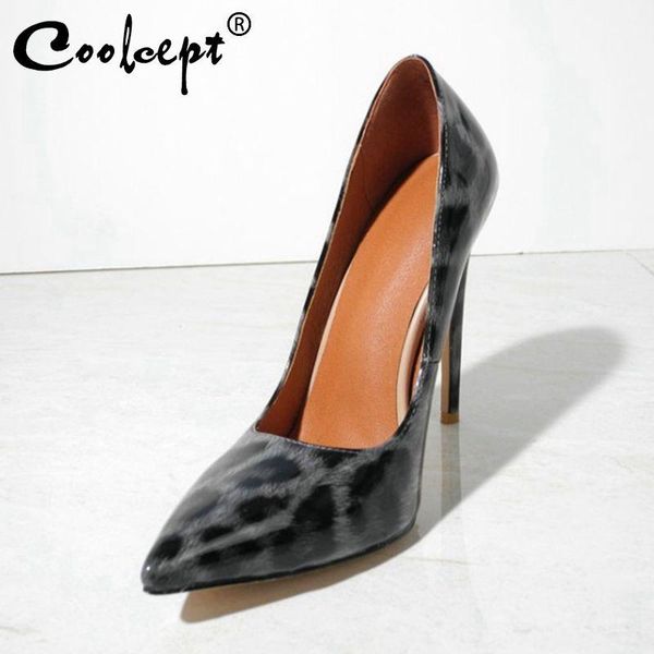 dress shoes coolcept fashion women pumps leopard pu leather pointed toe high heels party wedding gladiator club footwear, Black
dress shoes coolcept fashion women pumps leopard pu leather pointed toe high heels party wedding gladiator club footwear, Black