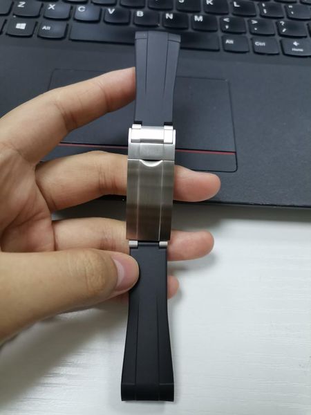 watch bands black 20mm width curved end rubber strap with slide glide lock clasp, Black;brown
watch bands black 20mm width curved end rubber strap with slide glide lock clasp, Black;brown