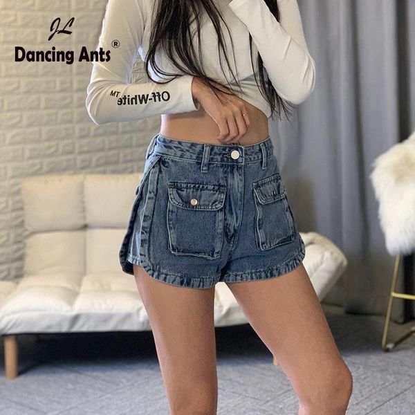 women shorts wide-leg high waist a-line jeans short korean style vintage solid side slit pockets casual female denim 2021 women's, White;black
women shorts wide-leg high waist a-line jeans short korean style vintage solid side slit pockets casual female denim 2021 women's, White;black