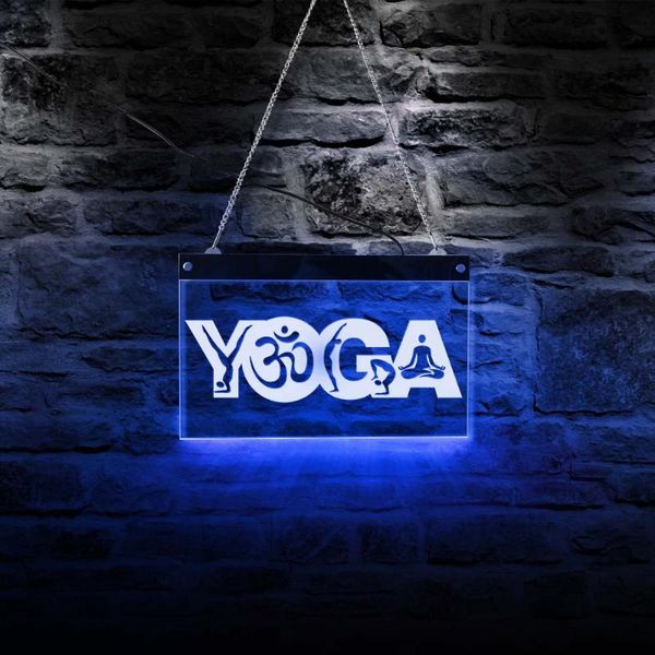 wall lamps yoga led lighting decor studio rectangle acrylic neon board with 7 colors meditation postures modern illuminated display
wall lamps yoga led lighting decor studio rectangle acrylic neon board with 7 colors meditation postures modern illuminated display