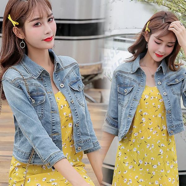 women's jackets fashion three-quarter-sleeved slim thin autumn and winter coats direct sales small high-waist, Black;brown
women's jackets fashion three-quarter-sleeved slim thin autumn and winter coats direct sales small high-waist, Black;brown