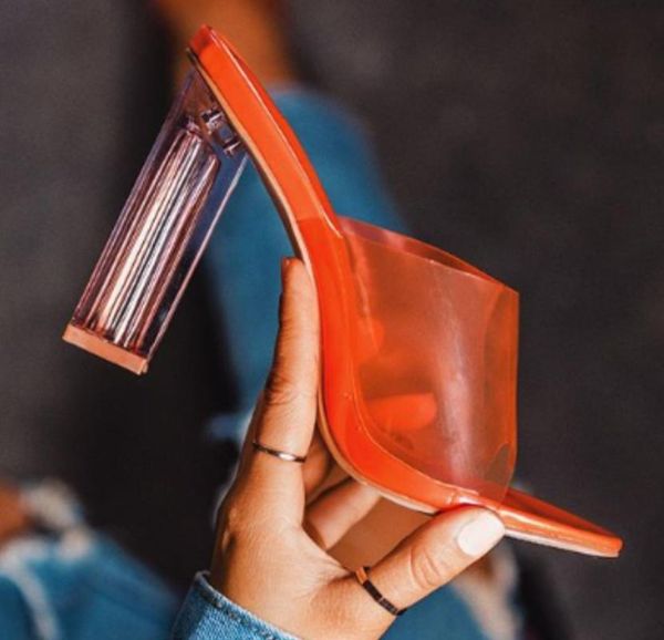 summer 2021 europe and the united states thick high heel crystal with slippers fashion women's shoes sandals, Black
summer 2021 europe and the united states thick high heel crystal with slippers fashion women's shoes sandals, Black