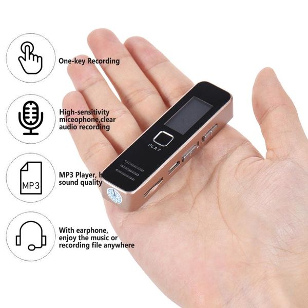 digital voice recorder audio dictaphone mp3 player mini support 32gb tf card 20-hour recording time for meeting
digital voice recorder audio dictaphone mp3 player mini support 32gb tf card 20-hour recording time for meeting