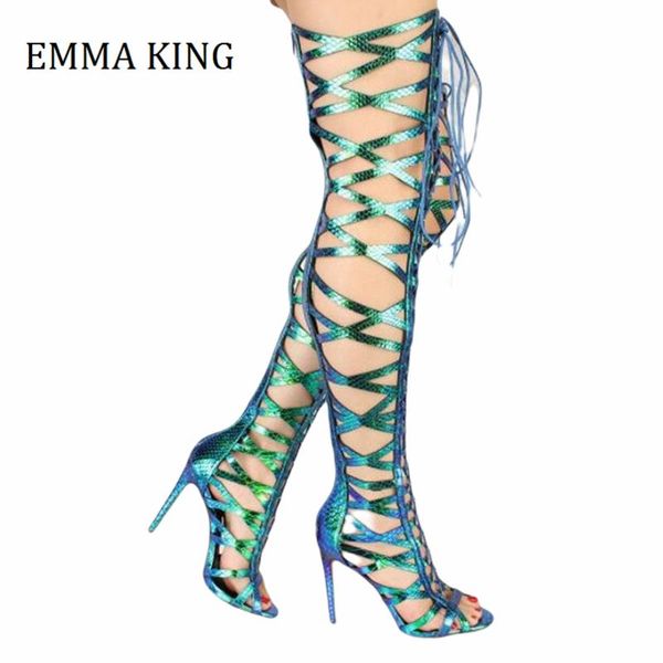 summer women gladiators boots open toe cross strappy thigh high 2021 fashion designer zapatos de mujer, Black
summer women gladiators boots open toe cross strappy thigh high 2021 fashion designer zapatos de mujer, Black