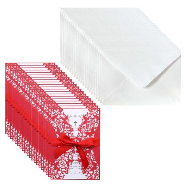 greeting cards 20pcs wedding invitations card hollow invite envelopes with ribbon bridal shower
greeting cards 20pcs wedding invitations card hollow invite envelopes with ribbon bridal shower