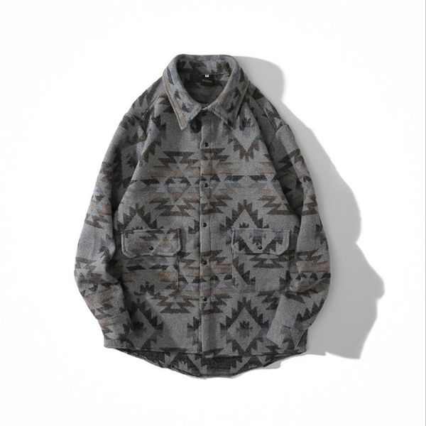 thick shirts casual geometry color block pattern shirt coats streetwear hip hop fashion pockets long sleeve xxl men's, White;black
thick shirts casual geometry color block pattern shirt coats streetwear hip hop fashion pockets long sleeve xxl men's, White;black