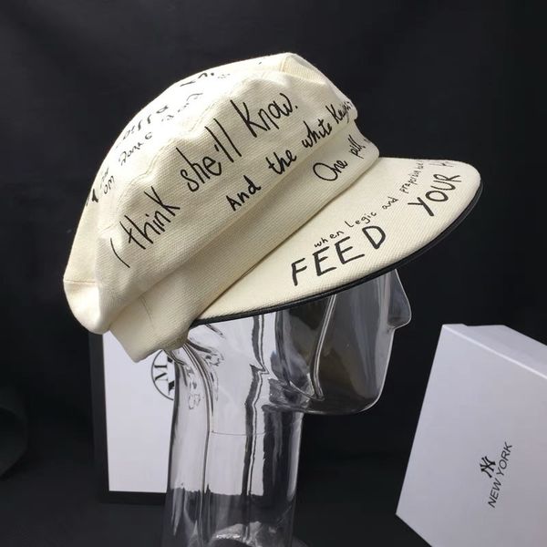 early spring baby jingtian same black and white graffiti printed letter cap navy caps bailey caps tide zy, Blue;gray
early spring baby jingtian same black and white graffiti printed letter cap navy caps bailey caps tide zy, Blue;gray