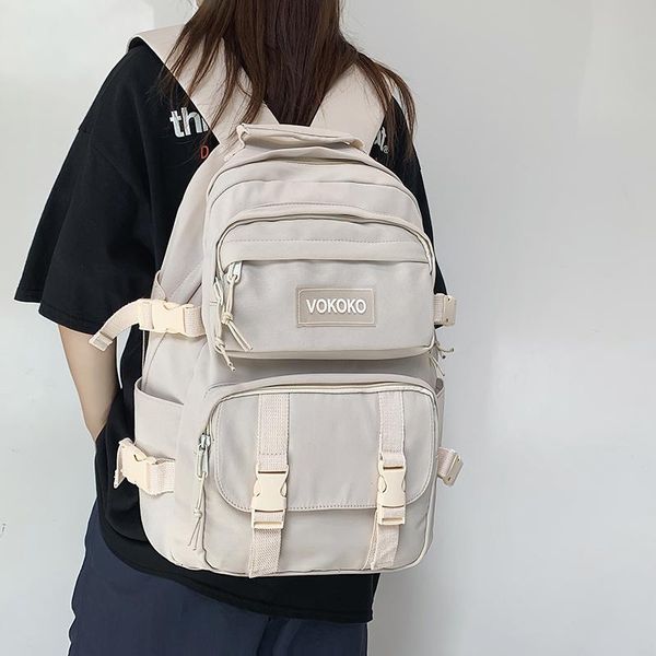 backpack seetic waterproof travel bag nylon lapfemale multi-pocket women solid color anti-theft
backpack seetic waterproof travel bag nylon lapfemale multi-pocket women solid color anti-theft