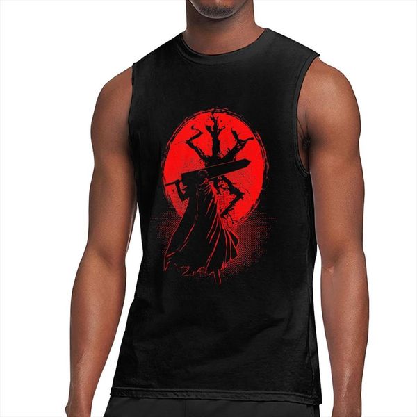 berserk manga guts tank mens cotton men gym clthing shirt sport undershirt casual streetwear, White;black
berserk manga guts tank mens cotton men gym clthing shirt sport undershirt casual streetwear, White;black