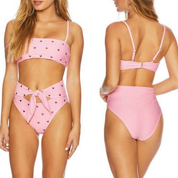 women's swimwear women lady bikini set bandage push-up padded bra bowknot high waist swimsuit bathing suit monokini biquini, White;black
women's swimwear women lady bikini set bandage push-up padded bra bowknot high waist swimsuit bathing suit monokini biquini, White;black