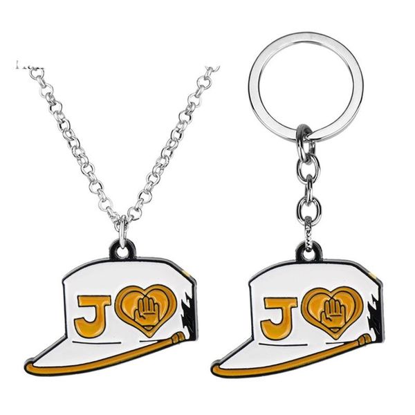 chains wholesale anime jojos bizarre adventure chain necklace kujo jotaro student hat pendant necklaces key ring for men, Silver
chains wholesale anime jojos bizarre adventure chain necklace kujo jotaro student hat pendant necklaces key ring for men, Silver