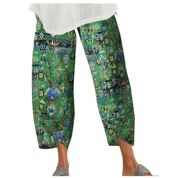 women lady casual flowers print elastic waist wide leg pants trousers vintage harajuku for female women's & capris, Black;white
women lady casual flowers print elastic waist wide leg pants trousers vintage harajuku for female women's & capris, Black;white