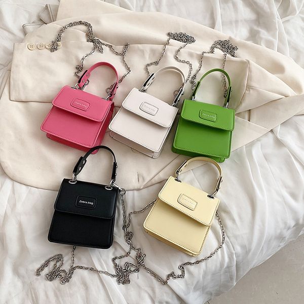children square handbags girls candy color pu leather crossbody bag children metals chain single shoulder lipstick bags mini purse q4589, Black
children square handbags girls candy color pu leather crossbody bag children metals chain single shoulder lipstick bags mini purse q4589, Black