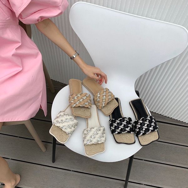 slippers open toe women flats heeled slip on flat casual slides summer beach shoes woman size 35-39 black white beige uh9r
slippers open toe women flats heeled slip on flat casual slides summer beach shoes woman size 35-39 black white beige uh9r