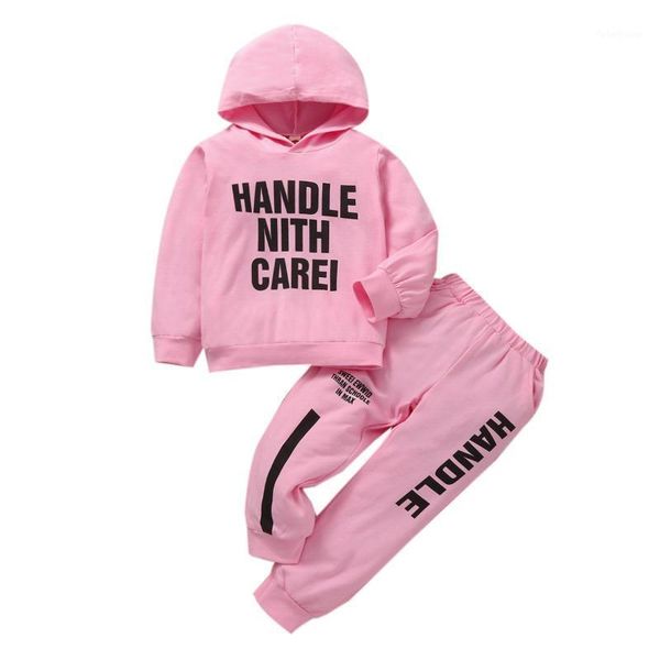 clothing sets kids baby girls 2 pcs outfits letter print casual long sleeve hoodie + trousers spring autumn clothes set1, White
clothing sets kids baby girls 2 pcs outfits letter print casual long sleeve hoodie + trousers spring autumn clothes set1, White