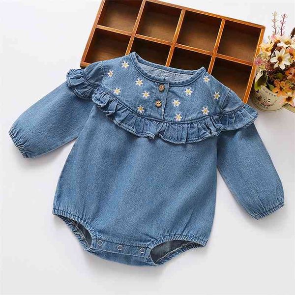 spring baby boys girl rompers long sleeves daisy autumn boy born cowboy clothes 210521, Blue
spring baby boys girl rompers long sleeves daisy autumn boy born cowboy clothes 210521, Blue