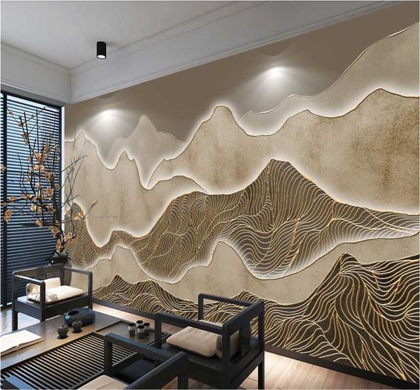 wallpapers custom wallpaper 8d waterproof wall cloth artistic conception abstract gold line ink landscape background painting
wallpapers custom wallpaper 8d waterproof wall cloth artistic conception abstract gold line ink landscape background painting