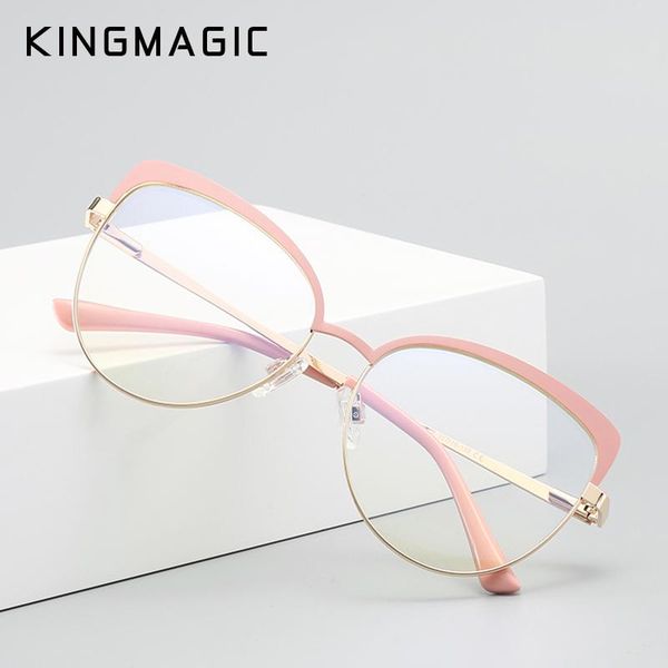 sunglasses kingmagic blue llight blocking metal glasses frame women myopia spectacle transparent men optical eyeglasses frames, White;black
sunglasses kingmagic blue llight blocking metal glasses frame women myopia spectacle transparent men optical eyeglasses frames, White;black