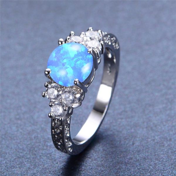 wedding rings vintage female blue opal stone jewelry dainty silver color for women trendy round crystal engagement thin ring, Slivery;golden
wedding rings vintage female blue opal stone jewelry dainty silver color for women trendy round crystal engagement thin ring, Slivery;golden