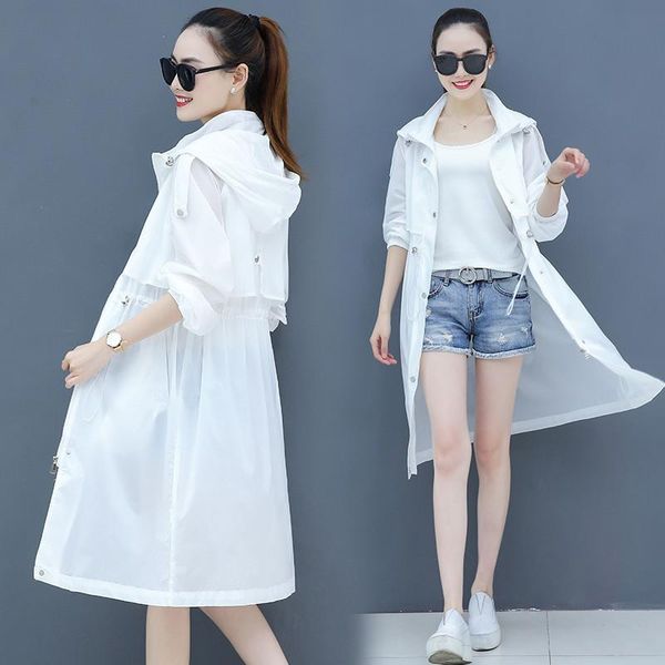 women's trench coats 2021 summer women sun protection clothing female long loose sunscreen coat thin beach jackets white hooded overcoa, Tan;black
women's trench coats 2021 summer women sun protection clothing female long loose sunscreen coat thin beach jackets white hooded overcoa, Tan;black