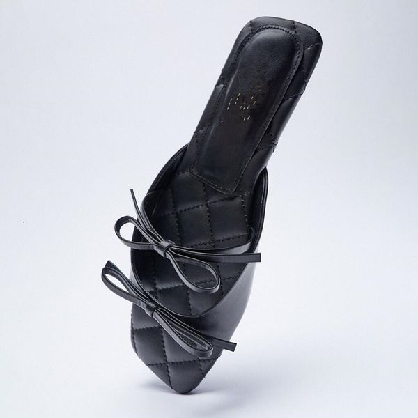 slippers women's black flat sandals, large-size slippers with bow, fairy style, decoration, summer, , zd6f
slippers women's black flat sandals, large-size slippers with bow, fairy style, decoration, summer, , zd6f