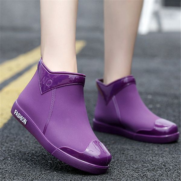 boot waterproof rainboots dwaterproof water women's shoes lace up martin solid seam flat with womenpo boots c57m, Black
boot waterproof rainboots dwaterproof water women's shoes lace up martin solid seam flat with womenpo boots c57m, Black