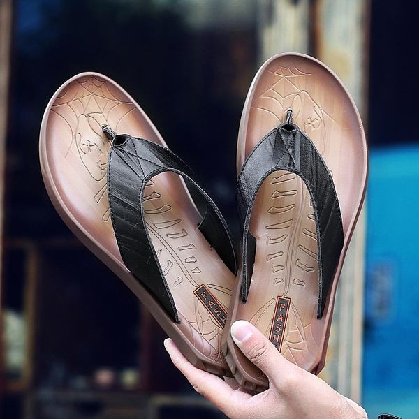 slippers sandalia masculina couro sandals men work rubber sandalias hombre verano cuero leather de para sandale ete homme, Black
slippers sandalia masculina couro sandals men work rubber sandalias hombre verano cuero leather de para sandale ete homme, Black
